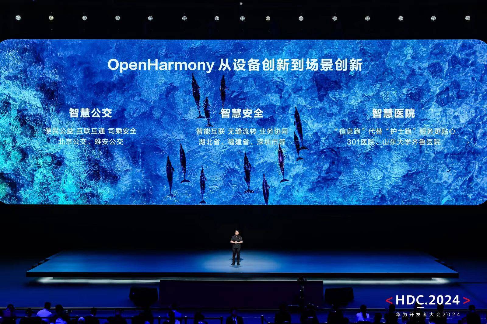 openharmony亮相hdc 2024：生态发展日新月异 行业创新永不止步